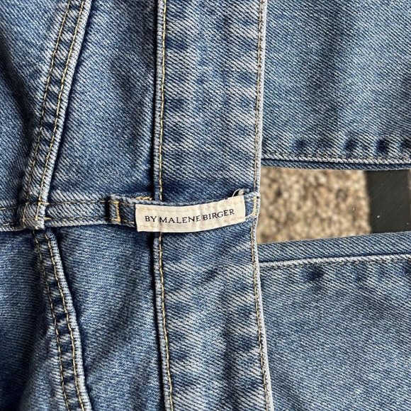 SSENSE Designer By Malene Birger Blue Milium Jeans XS - Picture 4 of 6